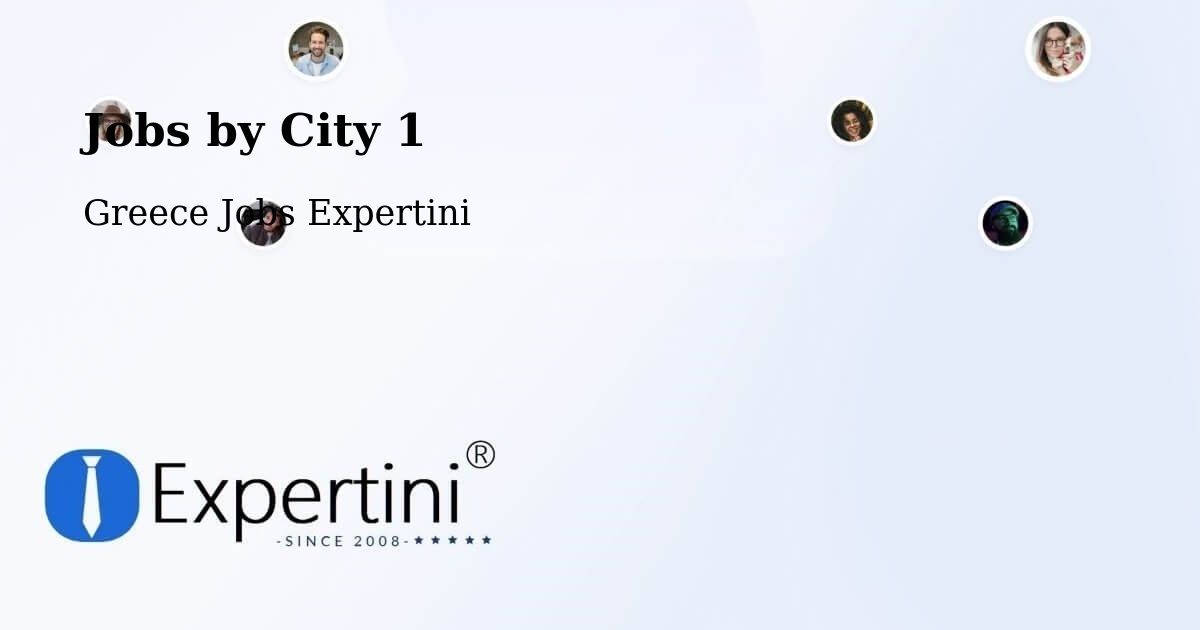 City Jobs in Greece - Expertini
